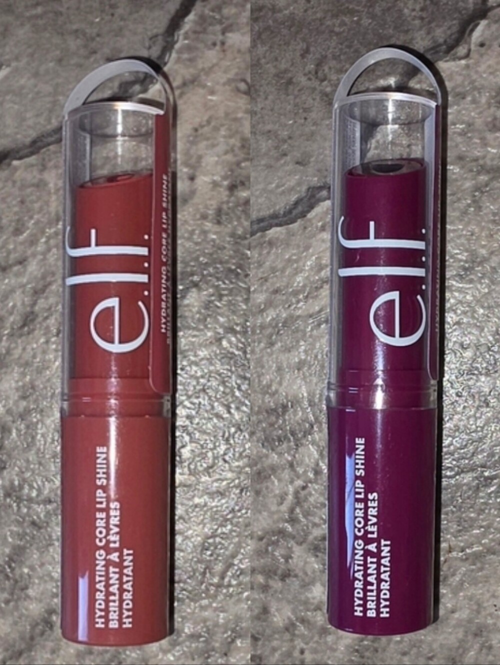 ELF Hydrating Core Lip Shine Duo - Happy & Ecstatic BNIB